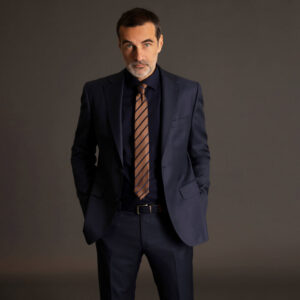 Μπλε Σκούρο Business Κοστούμι (Slim Fit) offers
