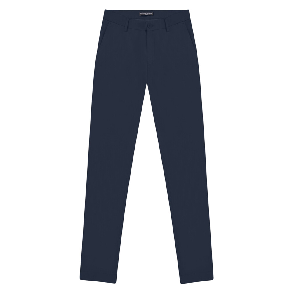 Μπλε Σκούρο Chino Prince Oliver Cotton Stretch Modern Fit Ανδρικά Παντελόνια και Chinos Μπλε Σκούρο Chino Prince Oliver Cotton Stretch Modern Fit Ανδρικά Παντελόνια και Chinos
