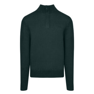 Πράσινη Zip-Neck Πλεκτή Μπλούζα Prince Oliver Modern Fit Ανδρικές Μπλούζες και Πουλόβερ Πράσινη Zip-Neck Πλεκτή Μπλούζα Prince Oliver Modern Fit Ανδρικές Μπλούζες και Πουλόβερ