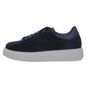 Μπλε Σκούρα Low Top Suede Leather Sneakers Prince Oliver Ανδρικά Παπούτσια Μπλε Σκούρα Low Top Suede Leather Sneakers Prince Oliver Ανδρικά Παπούτσια
