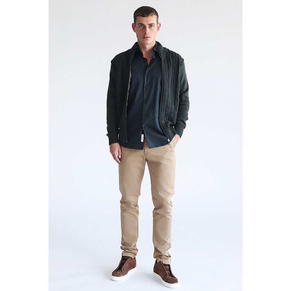 Καμηλό Prince Oliver Premium Chino (Modern Fit) Ανδρικά Παντελόνια και Chinos Καμηλό Prince Oliver Premium Chino (Modern Fit) Ανδρικά Παντελόνια και Chinos