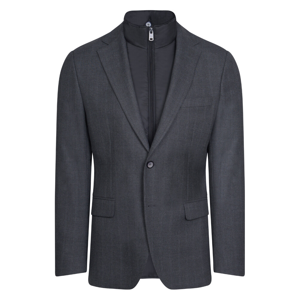 Γκρι Ανοιχτό Καρό Σακάκι Prince Oliver Με Επένδυση (Modern Fit) offers Γκρι Ανοιχτό Καρό Σακάκι Prince Oliver Με Επένδυση (Modern Fit) offers