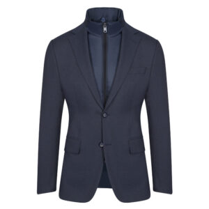 Μπλε Καρό Σακάκι Prince Oliver Με Επένδυση (Modern Fit) Ανδρικά Σακάκια Μπλε Καρό Σακάκι Prince Oliver Με Επένδυση (Modern Fit) Ανδρικά Σακάκια