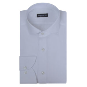 Λευκό Superior Πουκάμισο Prince Oliver in Cotton poplin Modern Fit offers