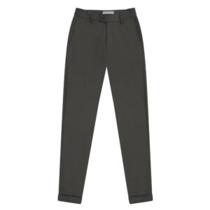 Χακί Υφασμάτινο Παντελόνι Comfort Fit Ανδρικά Παντελόνια και Chinos