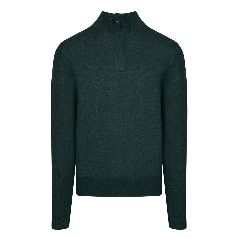 Πράσινη Zip-Neck Πλεκτή Μπλούζα Prince Oliver Modern Fit Ανδρικές Μπλούζες και Πουλόβερ Πράσινη Zip-Neck Πλεκτή Μπλούζα Prince Oliver Modern Fit Ανδρικές Μπλούζες και Πουλόβερ