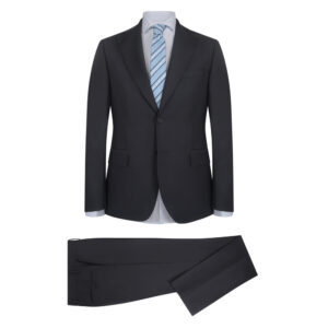 Μαύρο Κοστούμι Prince Oliver in Wool Modern Fit Ανδρικά Κοστούμια Μαύρο Κοστούμι Prince Oliver in Wool Modern Fit Ανδρικά Κοστούμια