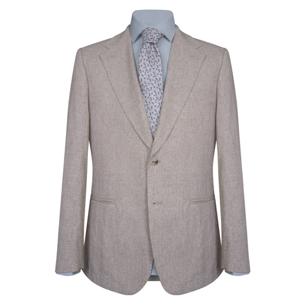 Μπεζ Σακάκι Prince Oliver in Cool Fabric Modern Fit Ανδρικά Σακάκια Μπεζ Σακάκι Prince Oliver in Cool Fabric Modern Fit Ανδρικά Σακάκια